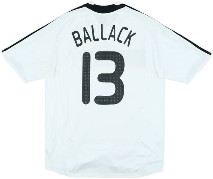 2008-09 Germany Home Shirt Ballack #13 - 7/10 - (XL)