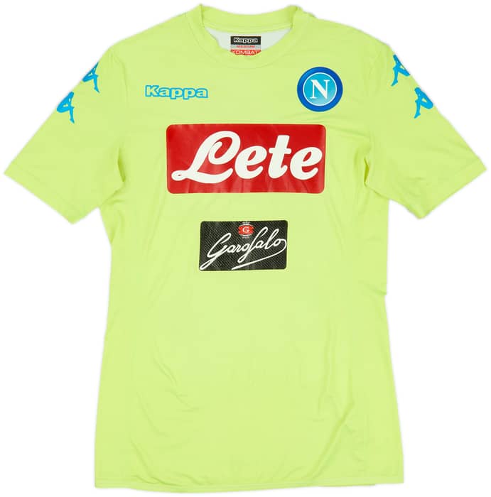 2016-17 Napoli Authentic GK S/S Shirt - 6/10 - (M)
