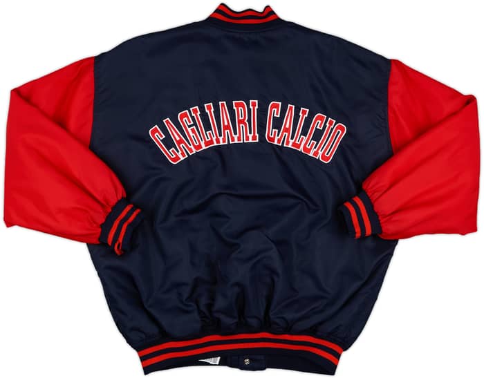 1996-98 Cagliari Reebok Bomber Jacket - 9/10 - (L)