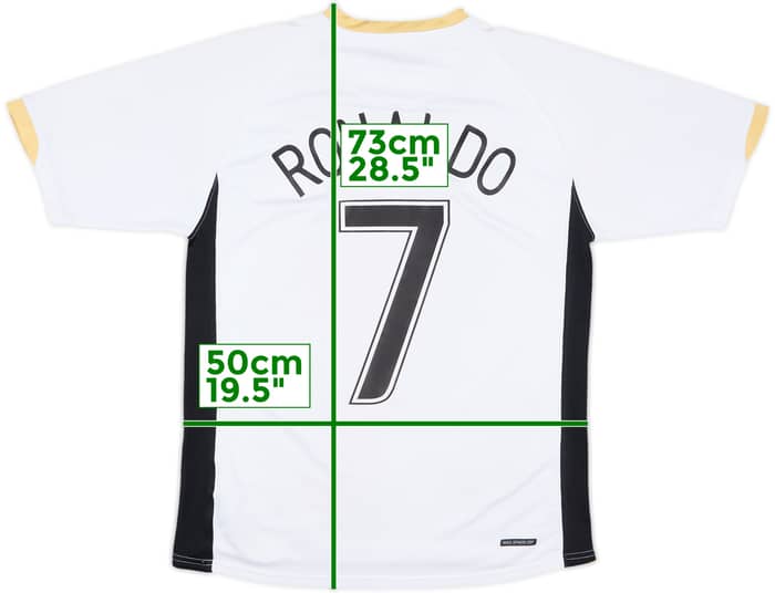 2006-08 Manchester United Away Shirt Ronaldo #7 - 7/10 - (M)