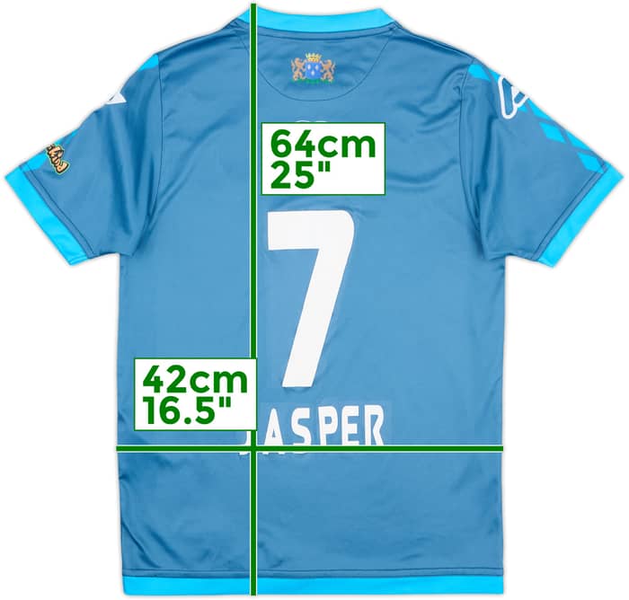 2017-18 Heracles Almelo Away Shirt Jasper #7 - 8/10 - (XS)
