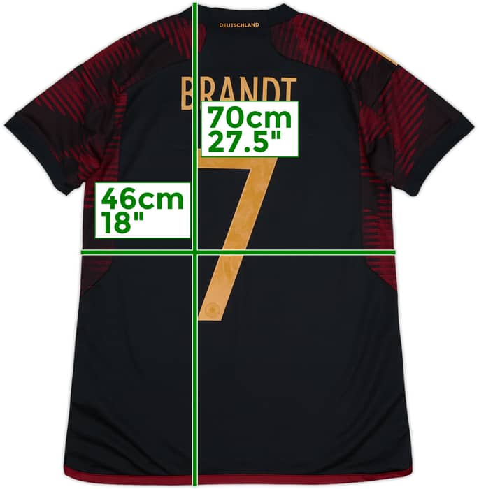 2022-23 Germany Away Shirt Brandt #7 (Women's M)