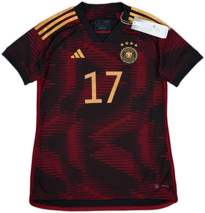 2022-23 Germany Away Shirt Brandt #17 (Women's S)