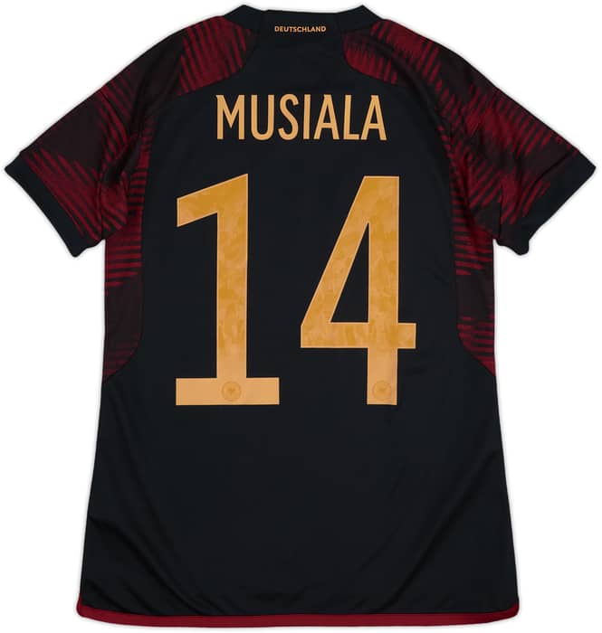 2022-23 Germany Away Shirt Musiala #14 (Women's S)