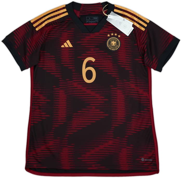 2022-23 Germany Away Shirt Kimmich #6 (Women's L)