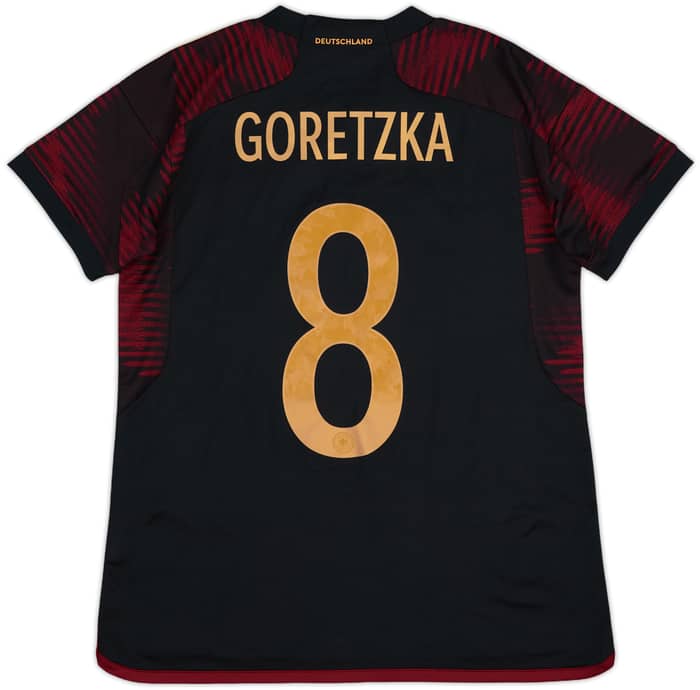 2022-23 Germany Away Shirt Goretzka #8 (Women's M)