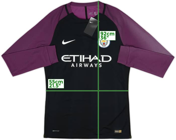 2016-17 Manchester City Player Issue GK Shirt (L)