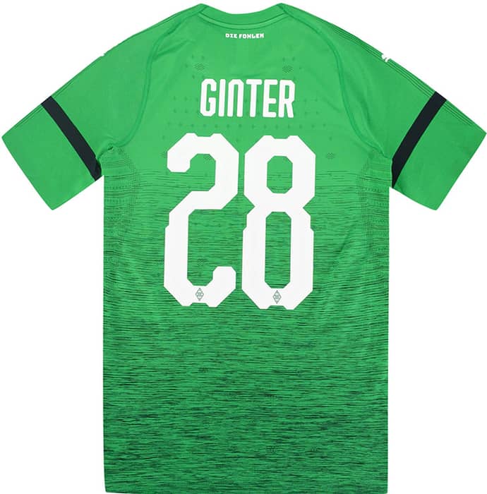 2018-19 Borussia Monchengladbach EvoKnit Player Issue Third Shirt Ginter #28
