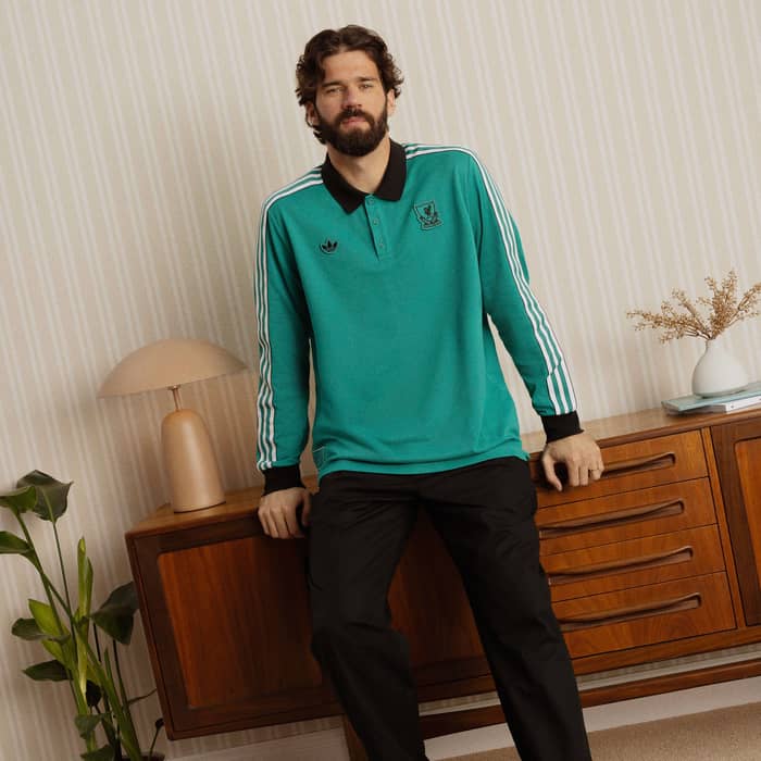 2025-26 Liverpool adidas Originals Icon Polo L/S Shirt