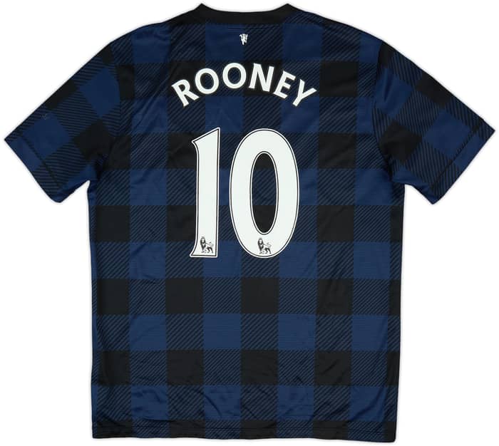 2013-14 Manchester United Away Shirt Rooney #10 - 8/10 - (L)