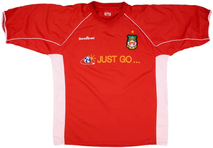 2004-05 Wrexham Match Issue Home Shirt #14