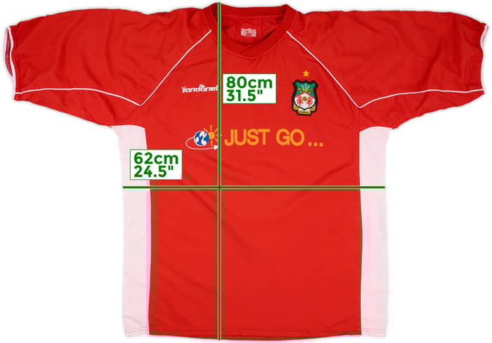2004-05 Wrexham Match Issue Home Shirt #14