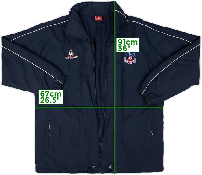 2001-03 Crystal Palace Le Coq Sportif Padded Bench Coat - 4/10 - (XL)