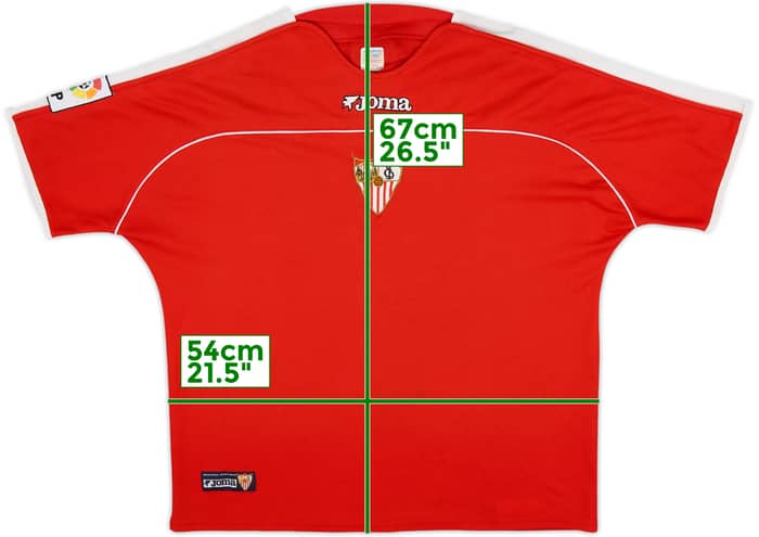 2002-03 Sevilla Away Shirt - 5/10 - (XL)