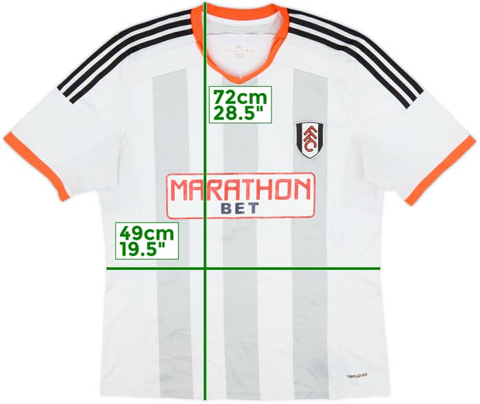 Camiseta de local del Fulham 2014-15 - 5/10 - (L)