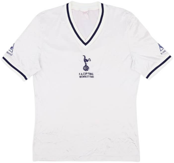 Camiseta de local de la Final de la FA Cup del Tottenham 1980-82 - 6/10 - (S)