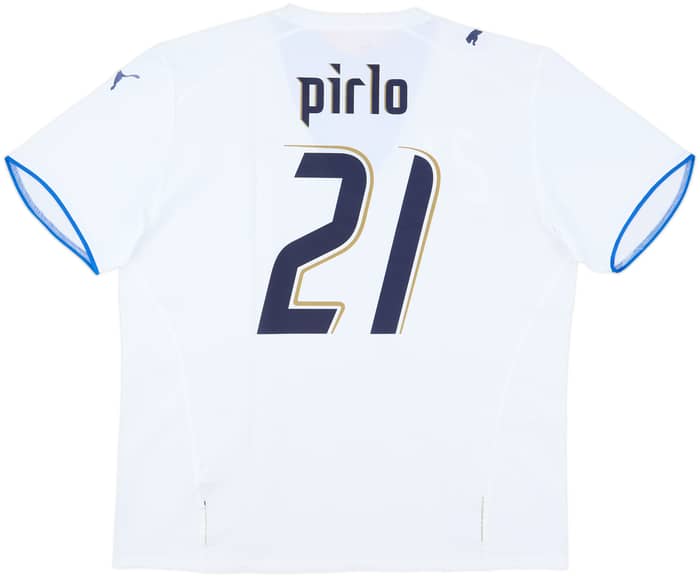 2006 Italy Away Shirt Pirlo #21 (XXL)