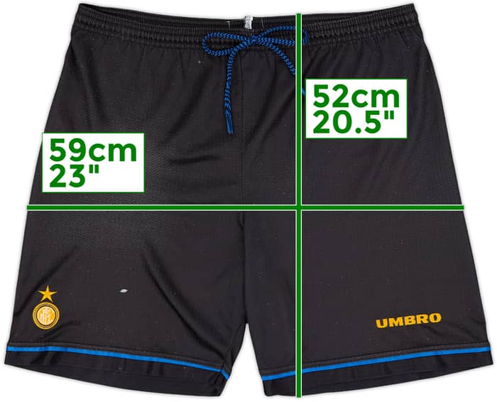 1997-98 Inter Milan Third Shorts - 5/10 - (XL)