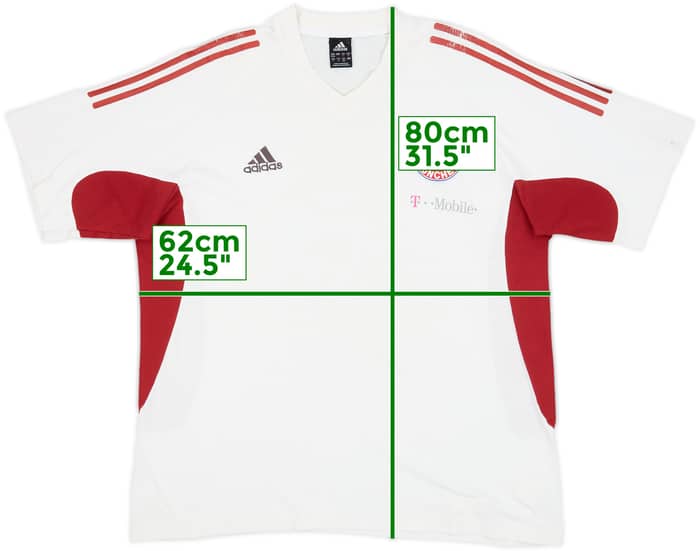 2002-03 Bayern Munich adidas Training Shirt - 5/10 - (XL)