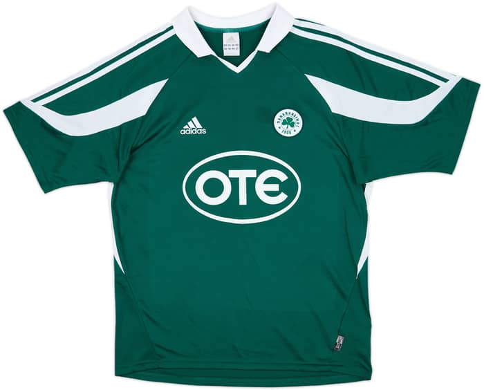 2003-04 Panathinaikos Home Shirt Papadopoulos #11 - 8/10 - (M)