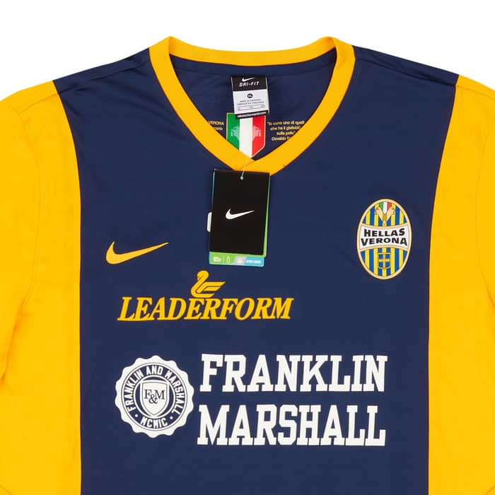 2014-15 Hellas Verona Home L/S Shirt Toni #9