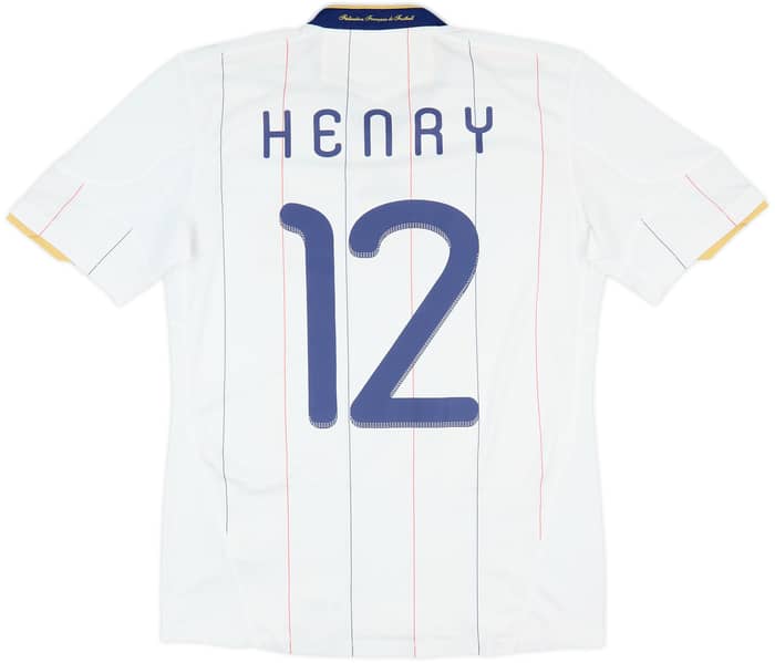 2009-10 France Away Shirt Henry #12 - 9/10 - (S)