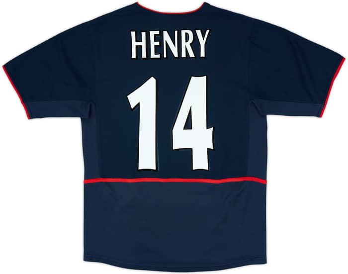 2002-04 Arsenal Away Shirt Henry #14 - 6/10 - (S)