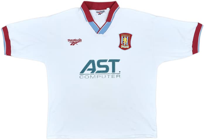 1996-98 Aston Villa Away Shirt Southgate #4 - 6/10 - (L)