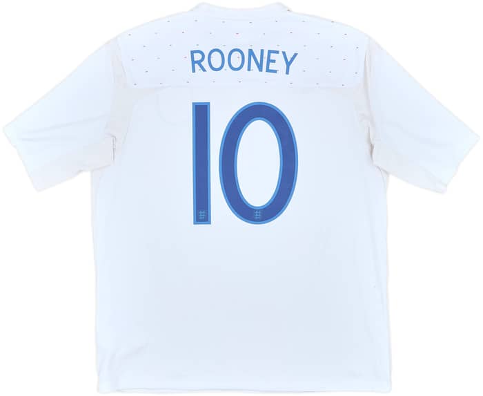 2010-11 England Home Shirt Rooney #10 - 6/10 - (XXL)