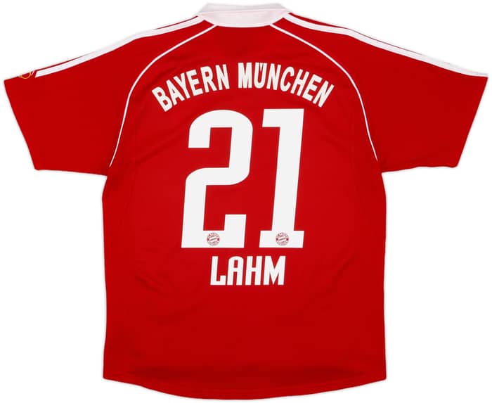 2005-06 Bayern Munich Home Shirt Lahm #21 - 8/10 - (XL.Boys)