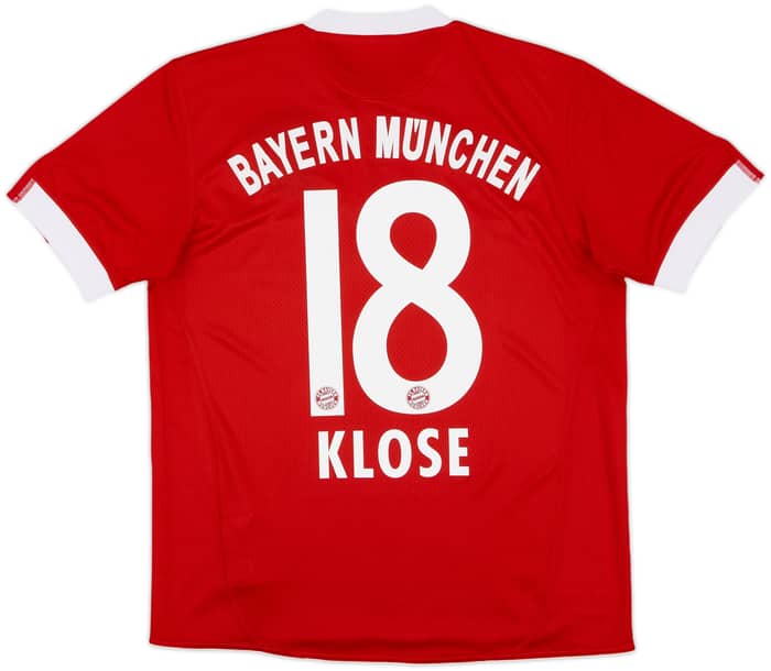 2009-10 Bayern Munich Home Shirt Klose #18 - 8/10 - (XL.Boys)