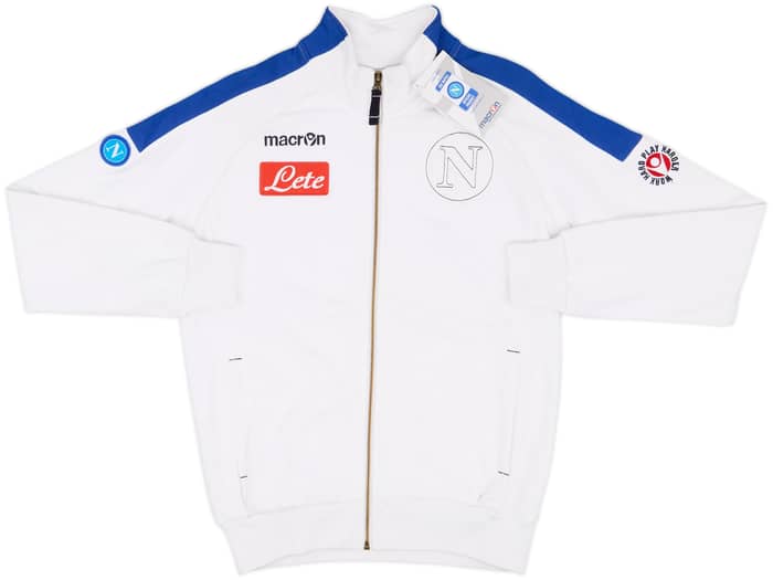 2009-10 Napoli Macron Track Jacket (S)