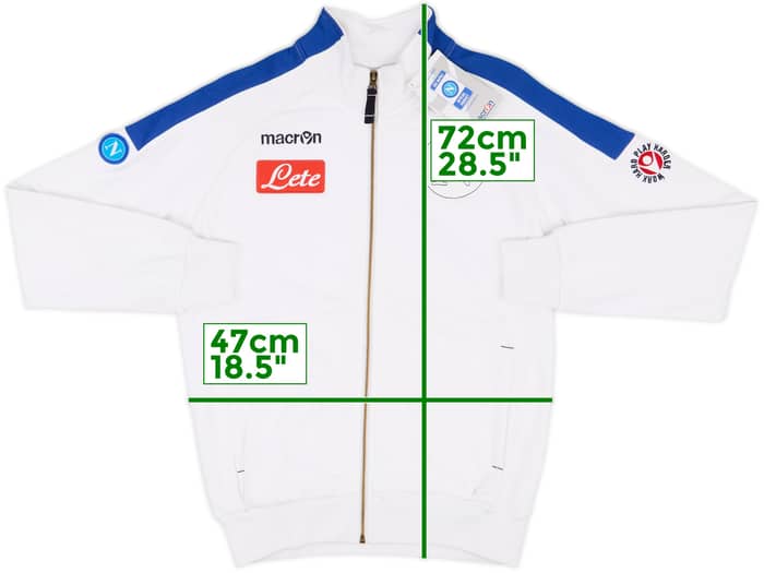 2009-10 Napoli Macron Track Jacket (S)