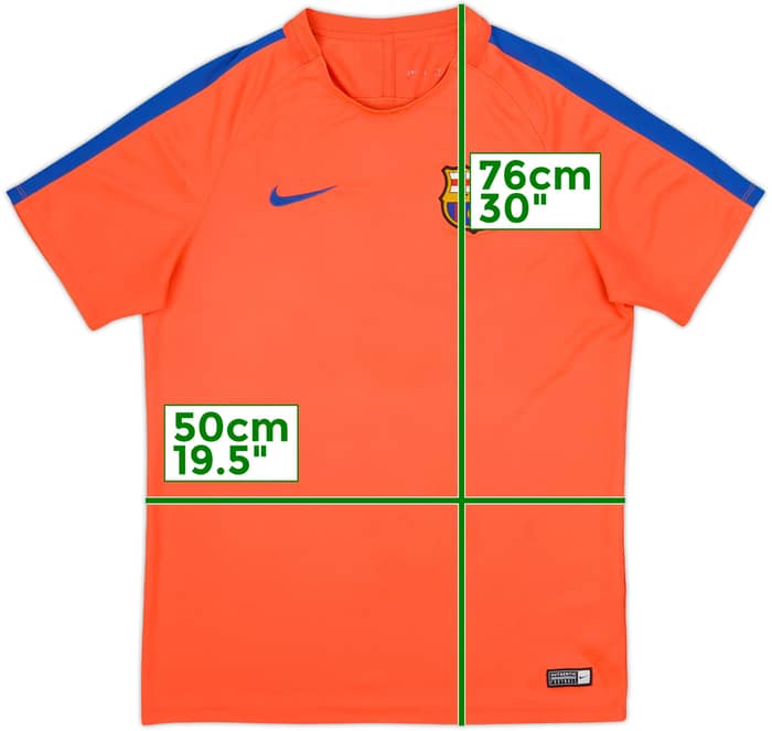 2016-17 Barcelona Nike Training Shirt - 7/10 - (L)