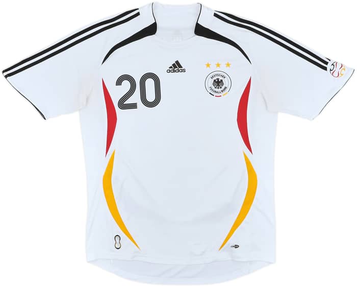 2005-07 Germany Home Shirt Podolski #20 - 8/10 - (L)