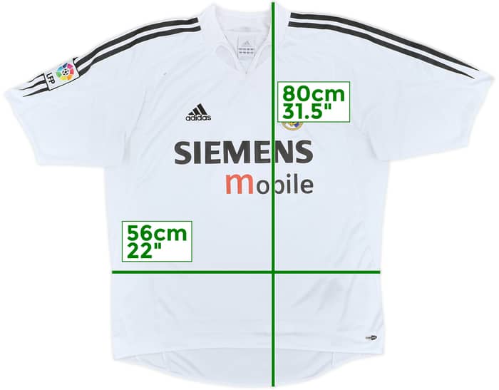 2004-05 Real Madrid Signed Home Shirt Gravesen #16 - 4/10 - (L)
