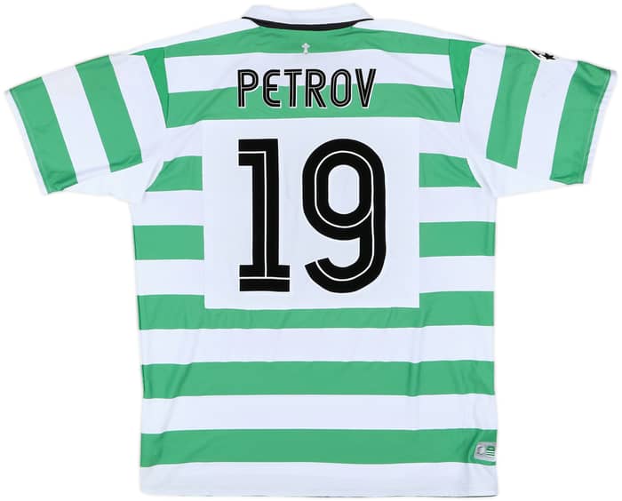 2004-05 Celtic Home Shirt Petrov #19 - 8/10 - (XL)