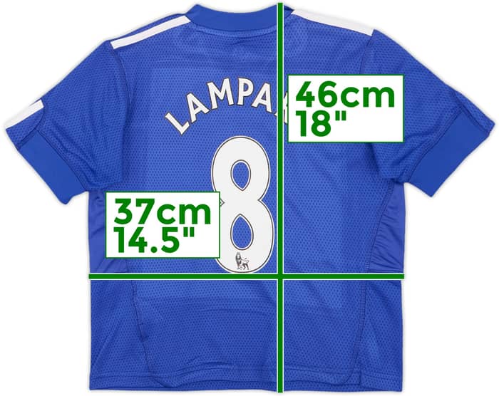 2009-10 Chelsea Home Shirt Lampard #8 - 9/10 - (6-7 Years)