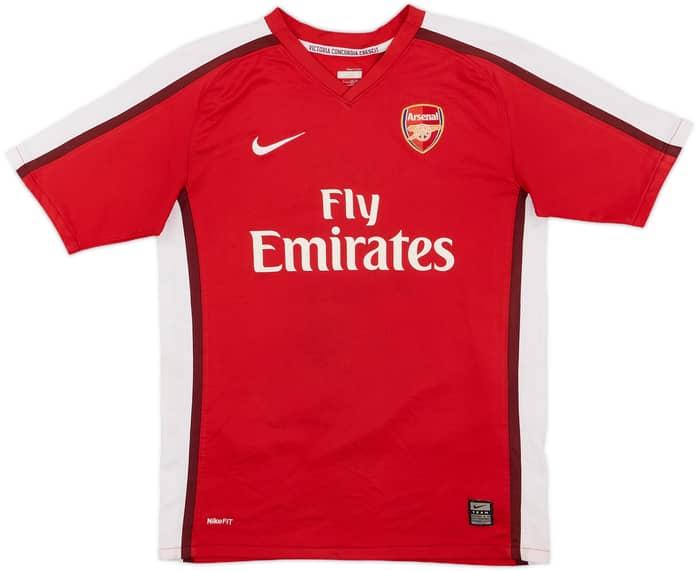 2008-10 Arsenal Home Shirt Fabregas #4 - 9/10 - (L.Boys)