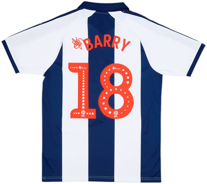 2018-19 West Brom Home Shirt Barry #18 (M)