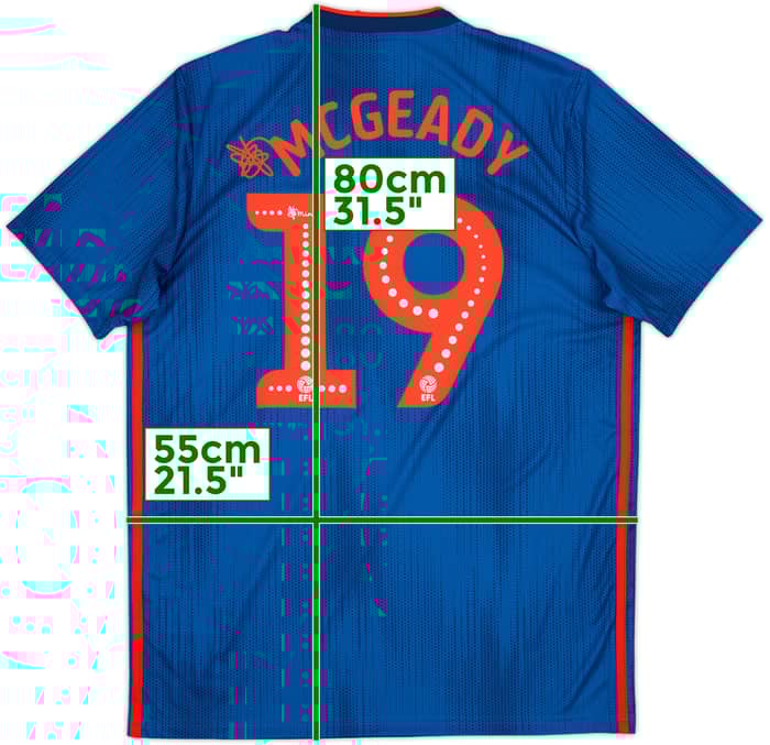 2019-20 Sunderland Away Shirt McGeady #19 (L)