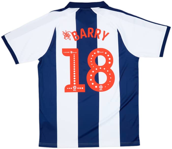 2018-19 West Brom Home Shirt Barry #18 (L)
