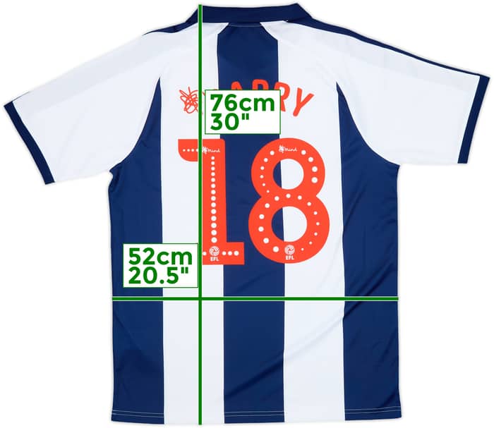 2018-19 West Brom Home Shirt Barry #18 (L)