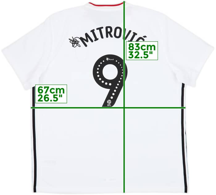 2019-20 Fulham Home Shirt Mitrovic #9 (XXL)