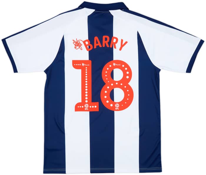 2018-19 West Brom Home Shirt Barry #18 (L)