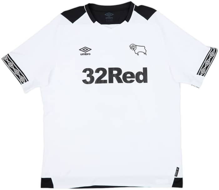 2018-19 Derby County Home Shirt Tomori #5 - 9/10 - (XXL)