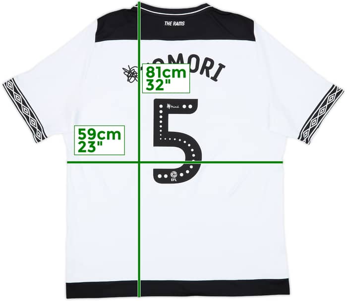2018-19 Derby County Home Shirt Tomori #5 - 9/10 - (XXL)