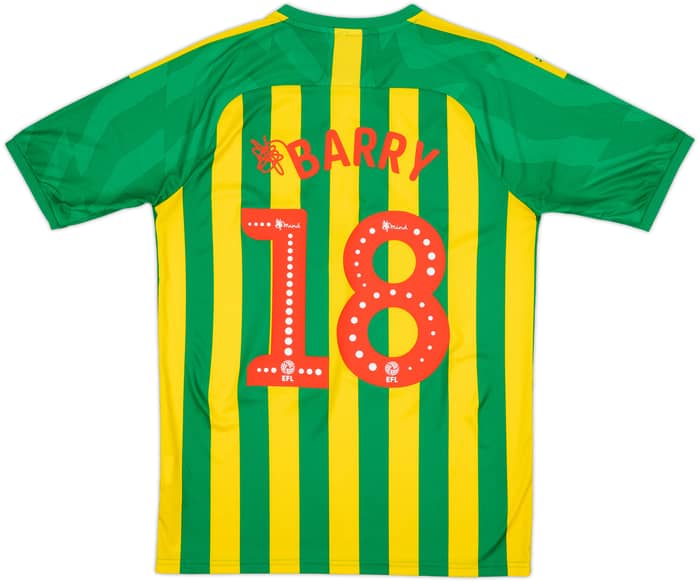 2019-20 West Brom Away Shirt Barry #18 - 9/10 - (M)