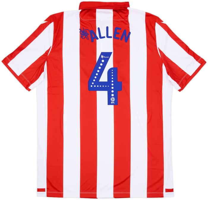 2019-20 Stoke City Home Shirt Allen #4 (3XL)