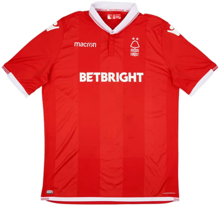 2018-19 Nottingham Forest Home Shirt Cash #14 - 9/10 - (5XL)